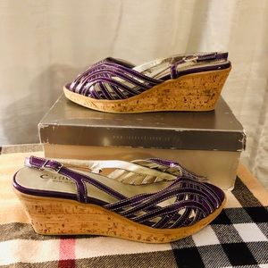 La canadienne purple sandals
